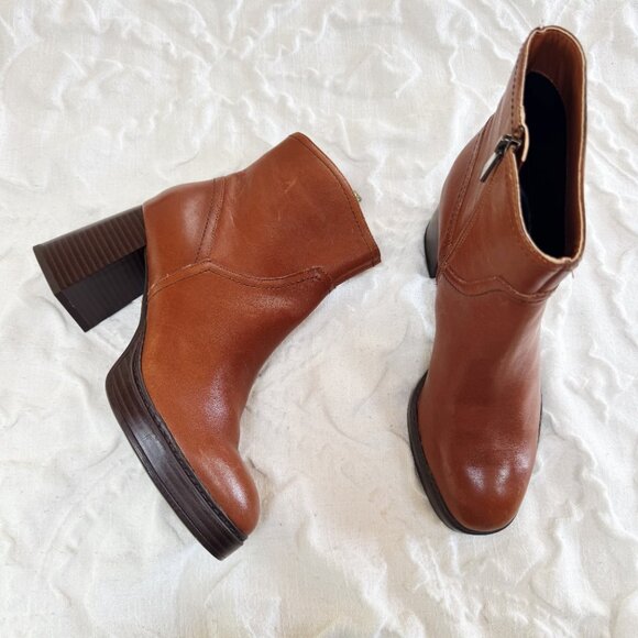 Naturalizer Orlean Platform Ankle Boot Size 8.5 New - Picture 4 of 10